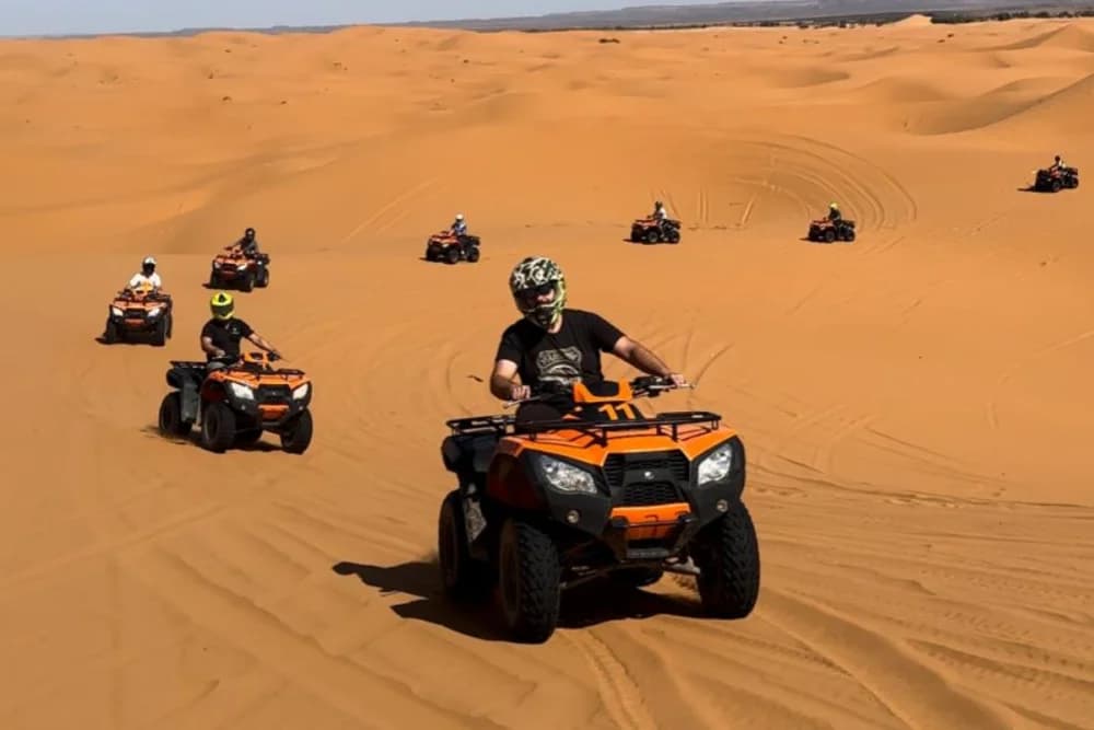 Merzouga Quad Bike Ride 1 Hour + Free Sandboarding - 4