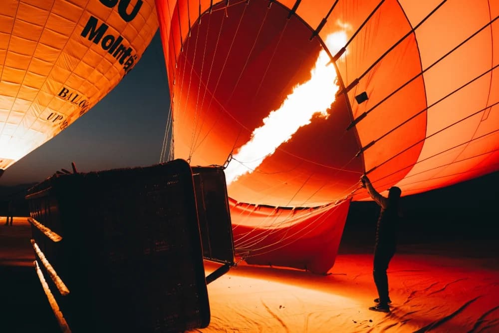 Marrakesch Sonnenaufgang Heißluftballon – 1-stündiger Flug + Berber-Frühstück