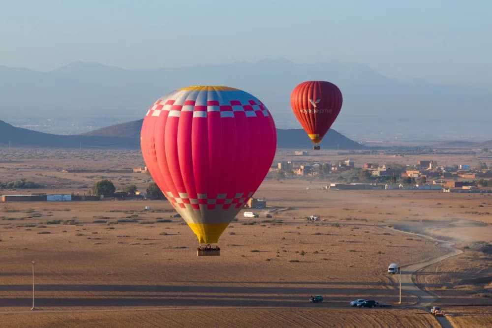 Montgolfière Marrakech Lever de Soleil – Vol 1H + Petit-déjeuner Berbère