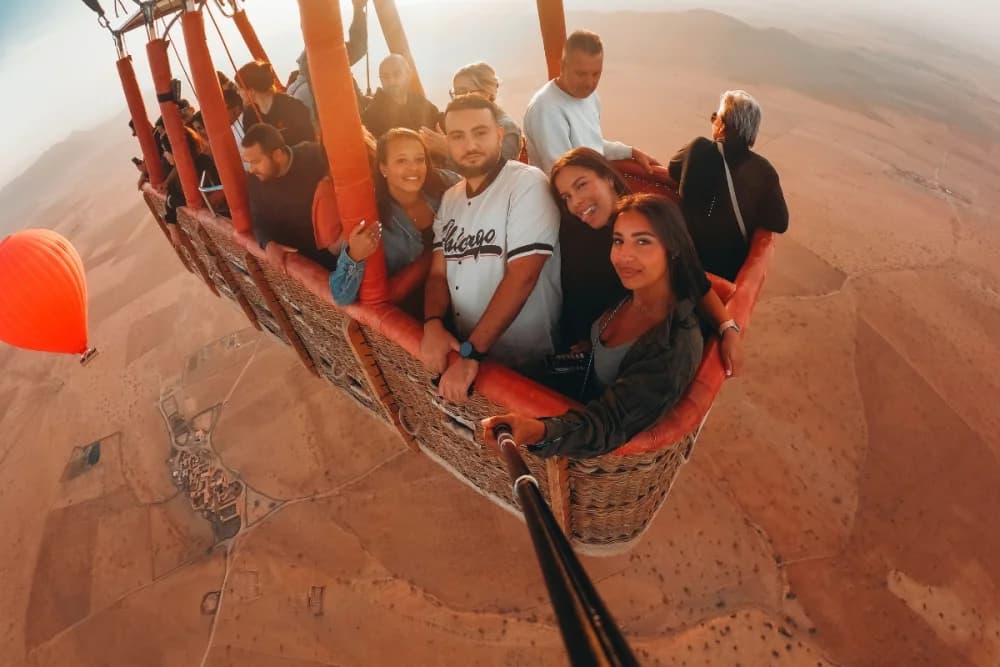 Marrakech Sunrise Balloon (50–60 Min Flight) + 1h Camel Ride + Breakfast - 4