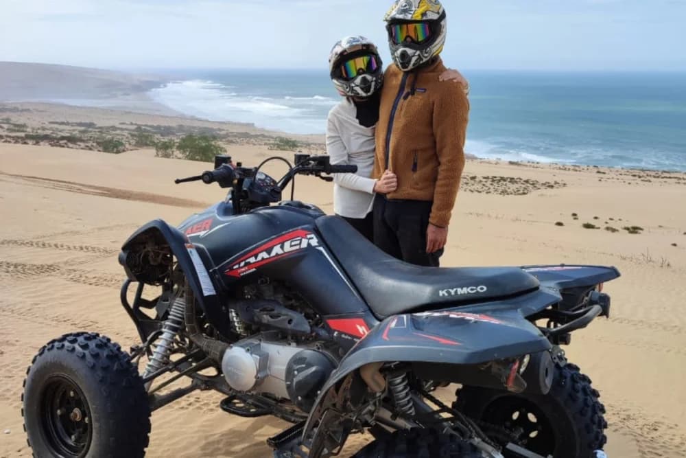 Timlaline Quad Bike Tour – 1h15 + Caves Route - 3