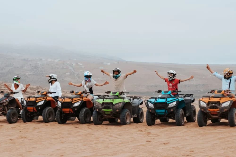 Timlaline Quad Bike Tour – 1h15 + Caves Route - 4