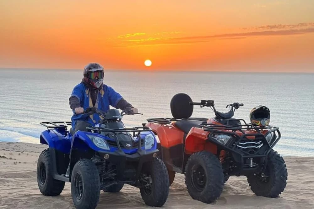 Taghazout Quad Adventure (1h30) + Farm Visit, Tea & Pool Access + Berber Show