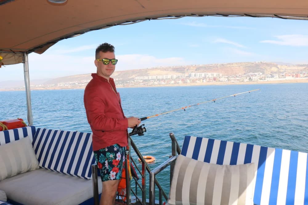 4 hours Agadir Fishing Trip & Swimming Tour - 5