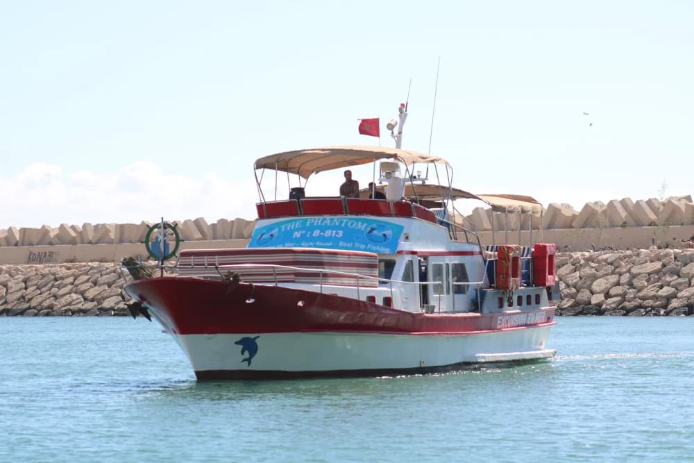 4 hours Agadir Fishing Trip & Swimming Tour