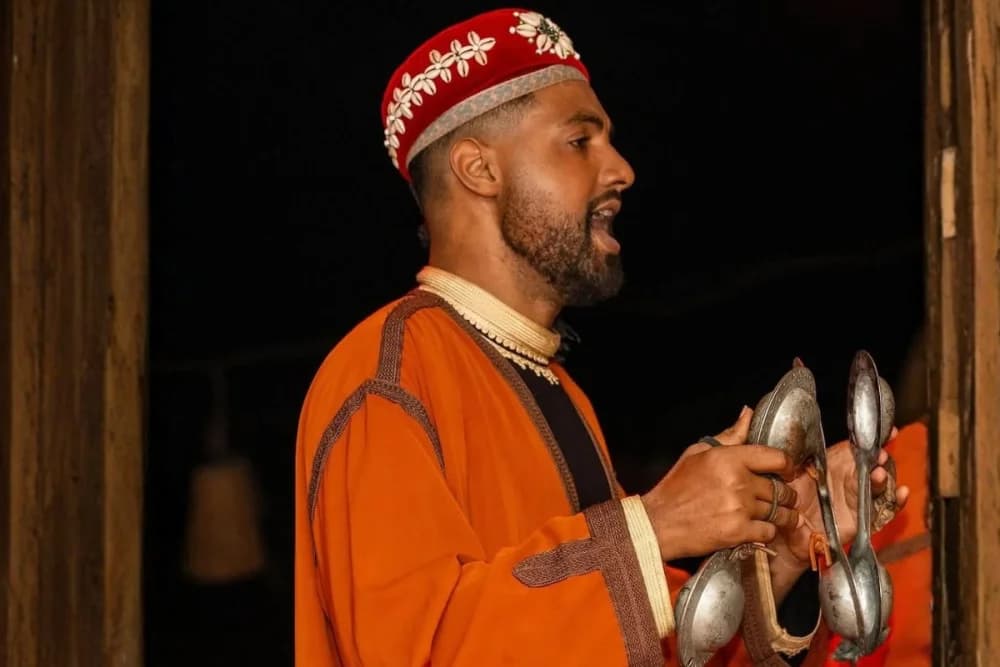 Marrakech Dinner & Show in the Palmeraie – Moul 3afia, Gnaoua & Dancer - 3
