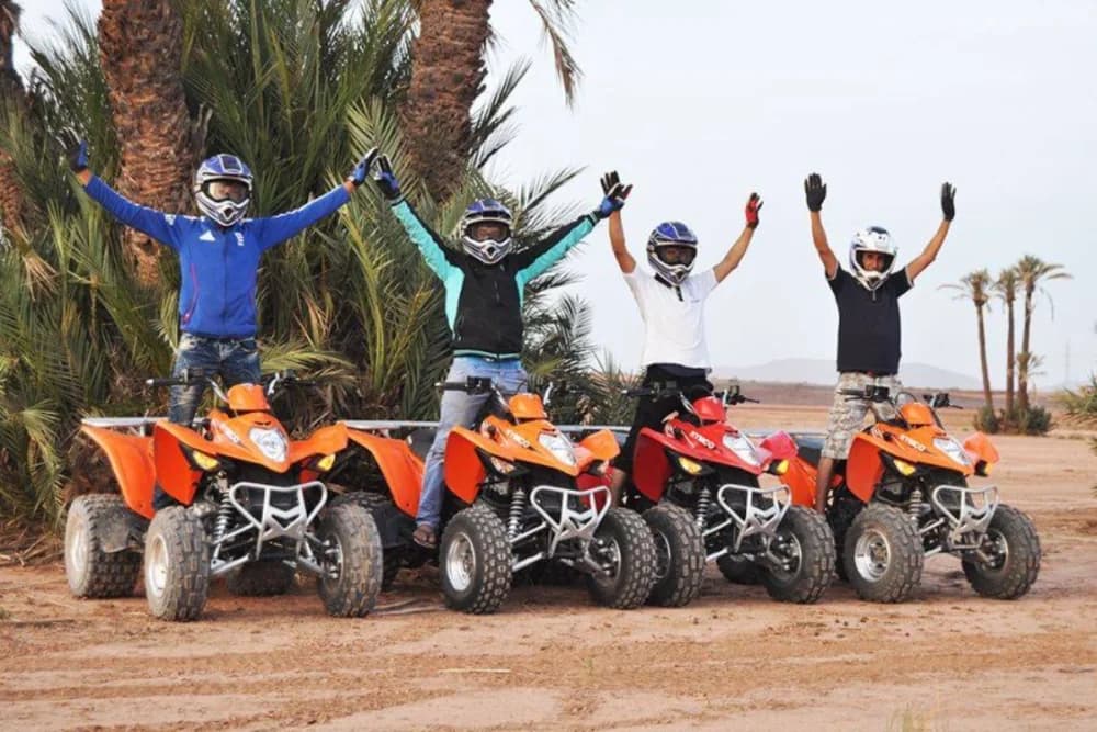 Marrakech Palmeraie Quad + Kamelenrit – 2 Uur - 3