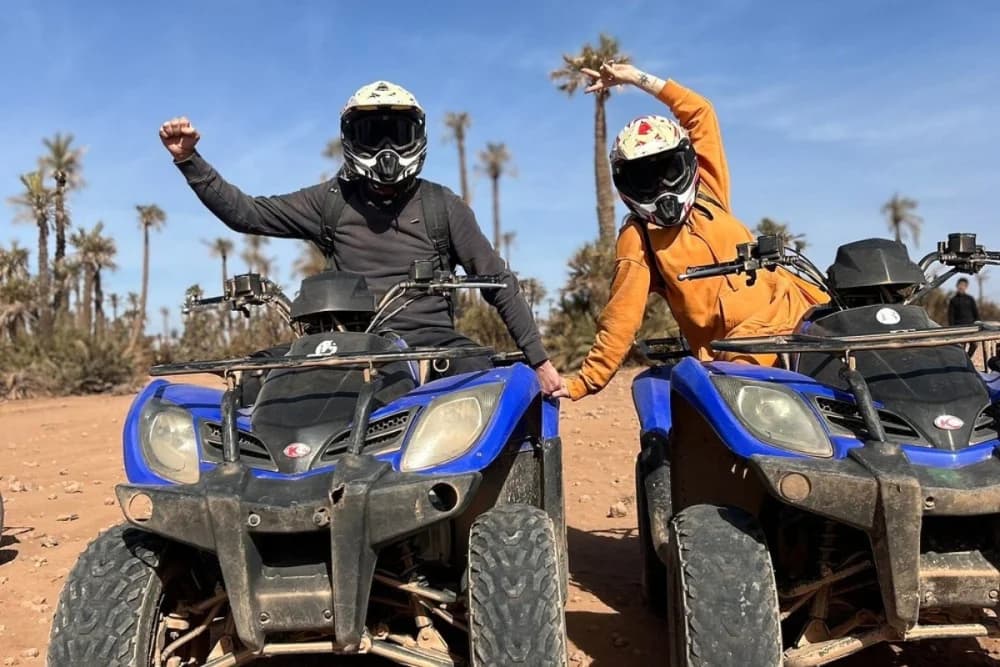 Marrakech Palmeraie Quad Bike Tour – 1h or 2h - 3