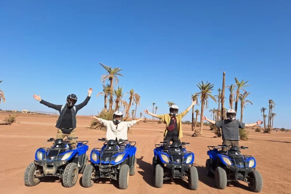 Marrakech Palmeraie Quad Bike Tour – 1h or 2h - 4