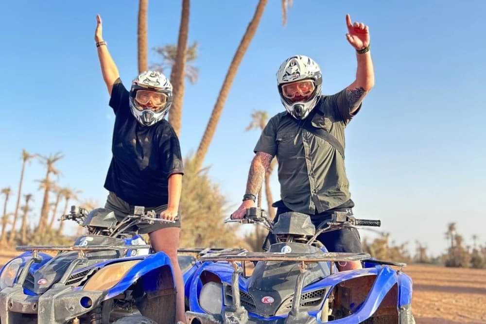 Marrakech Palmeraie Quad Bike Tour – 1h or 2h