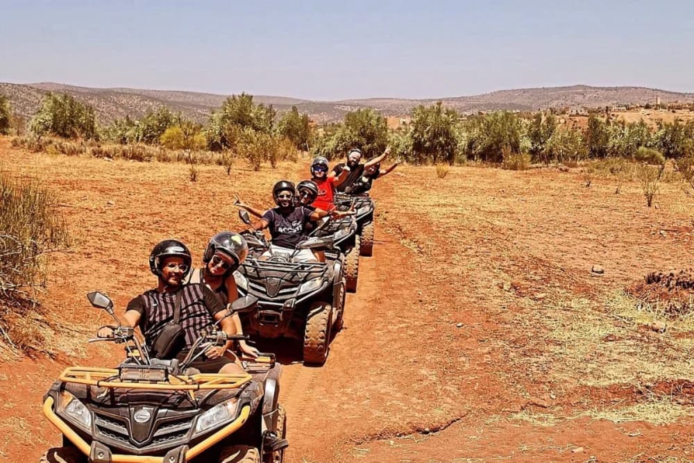 Ouzoud Quad Adventure – 1H, 2H or ( 3H Cultural Route + Tea & Homemade Crepes ) - 3