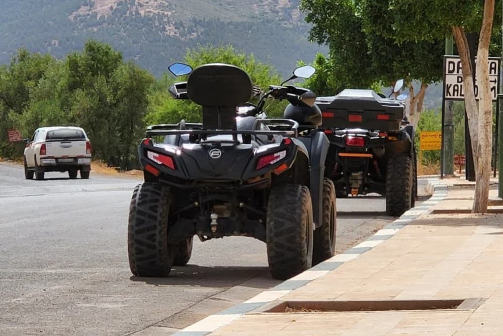 2-Day Ouzoud Quad Expedition – Taghia, Zaouiat Ahenssal, Demnate & Ait Bougmez + 1 Night Stay