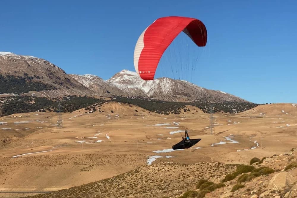 Fes Paragliding Flight – Optional GoPro Video for Groups