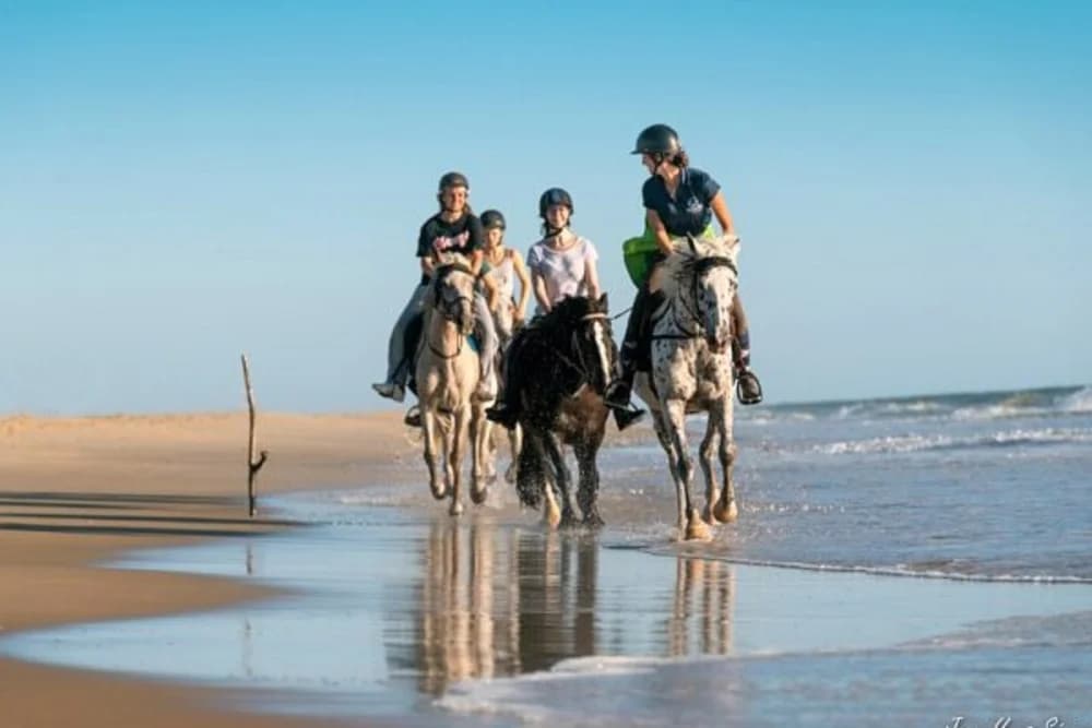 Giro a Cavallo sulla Spiaggia di Tangeri 1 Ora - Giorno o Tramonto - 4