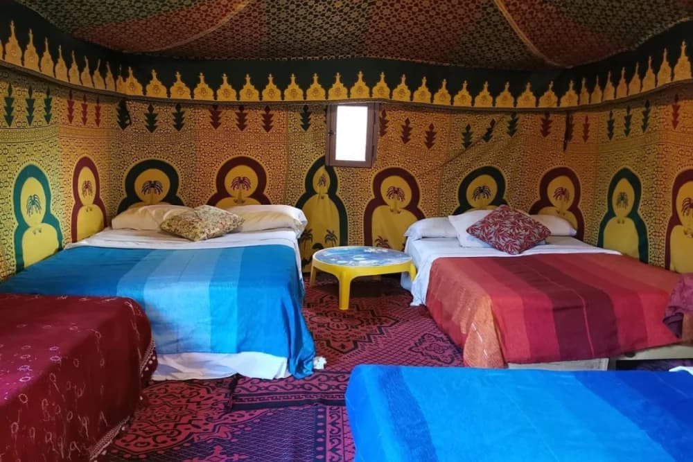 Merzouga Standard Fixed Bivouac (Up to 5 People) – Camel Ride + Dinner & Show + Shared Bathroom - 2
