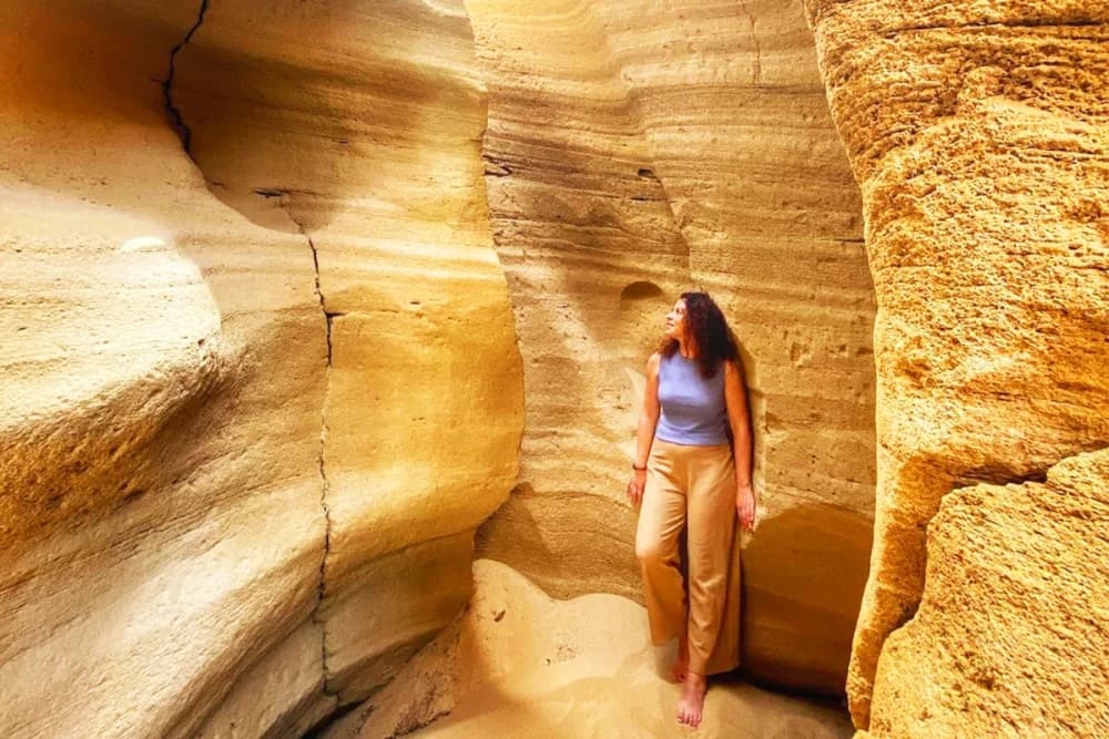 Timlaline Sand Dunes Sunset Trip (16:00) – Cave Canyon Route + Guide